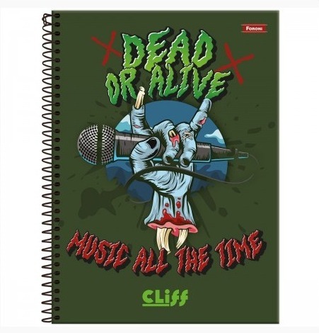 CADERNO C.D. 1X1 CLIFF MASC.